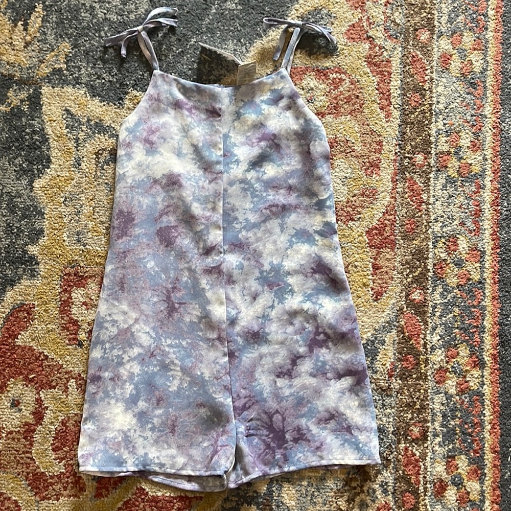 Tie dye romper